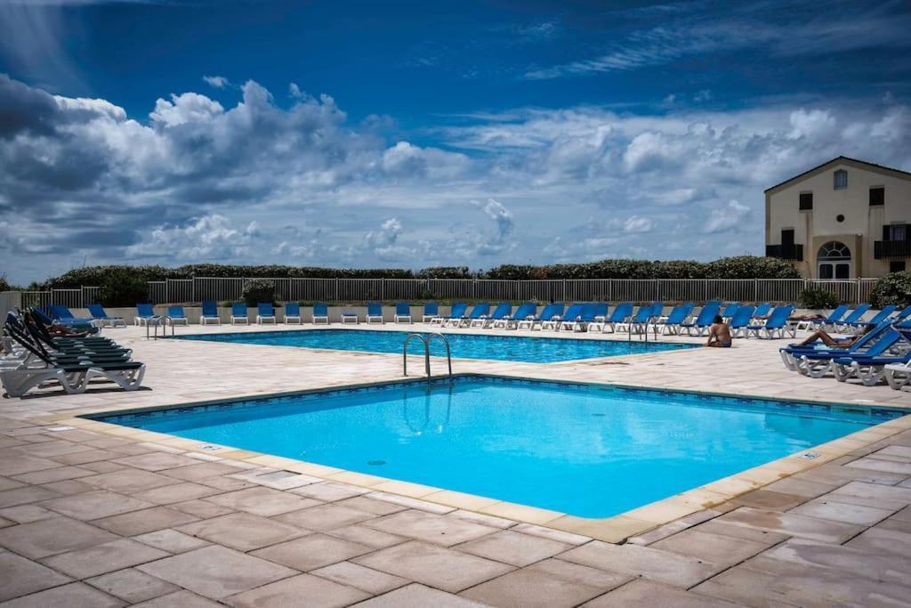 Charmant Appartement En Front De Mer Avec Piscine Lacanau Luaran gambar