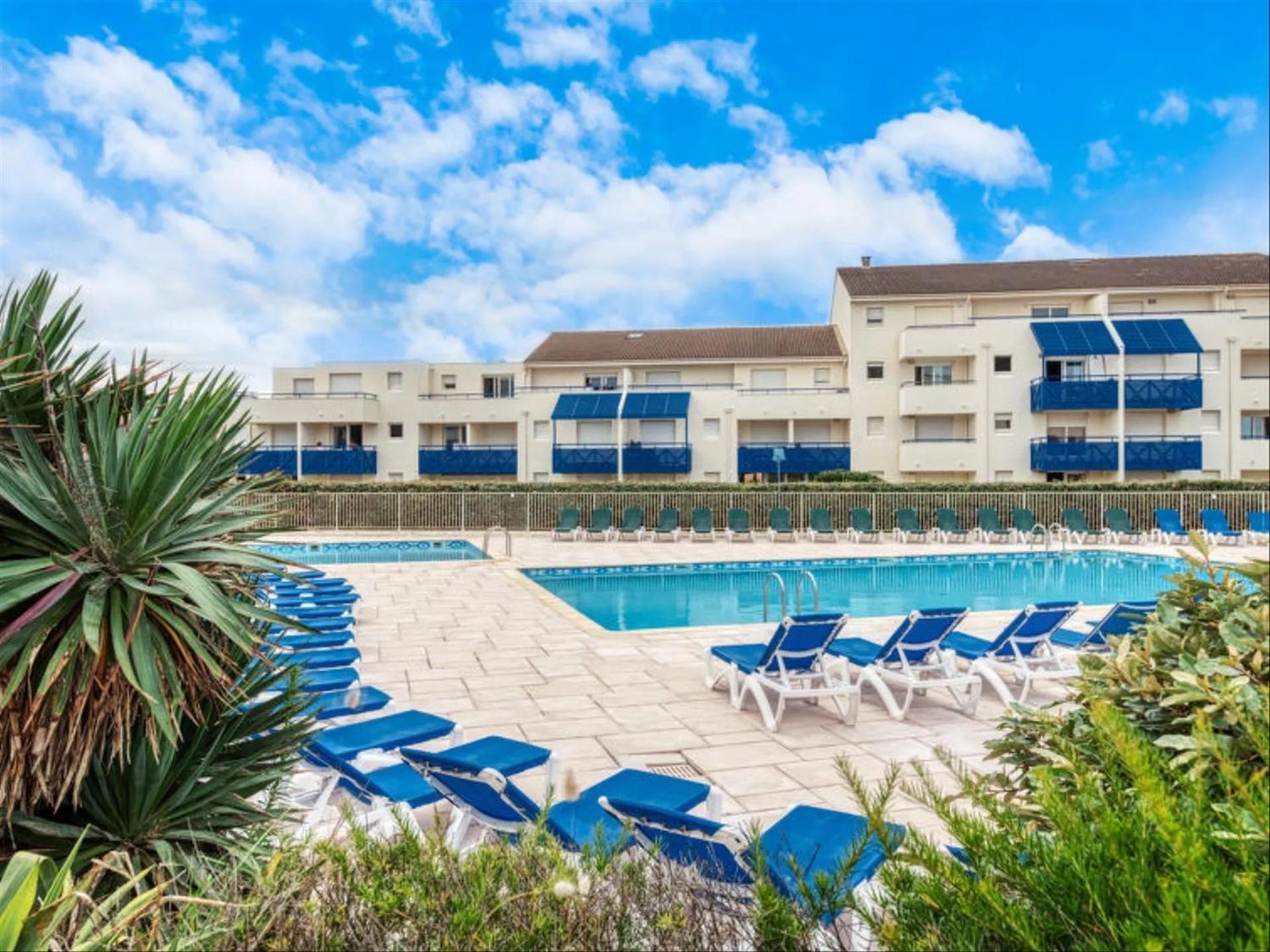 Charmant Appartement En Front De Mer Avec Piscine Lacanau Luaran gambar